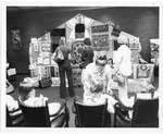 Embroidered goods in College Center, June 13, 1976